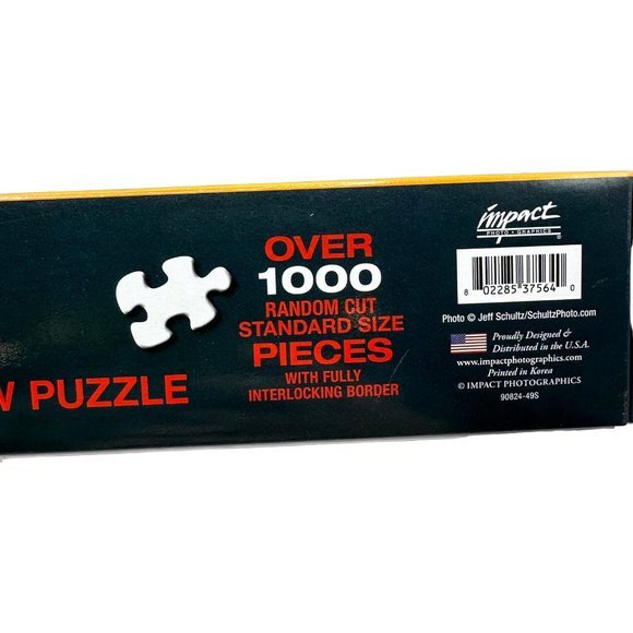 Iditarod Trail Alaska Anchorage Nome Over 1000 Piece Puzzle Panoramic 14x39 - Picture 3 of 8